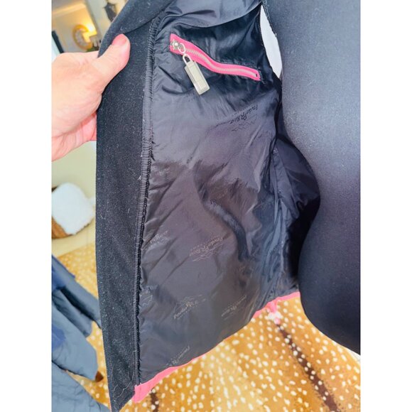 Powder River Outfitters Womens Quilted Pink Vest L Polyester Nylon Down Feather - Picture 10 of 12